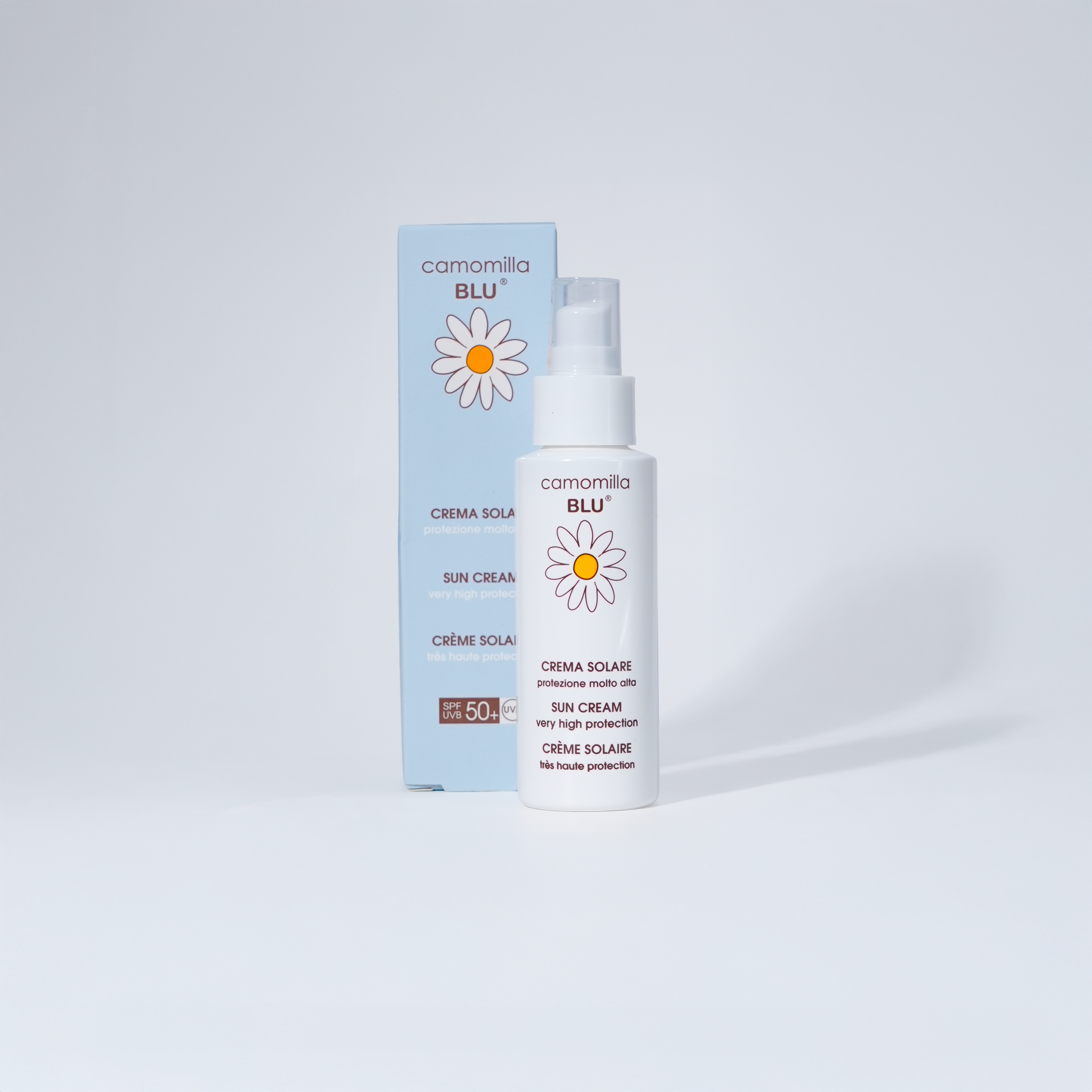 Crème Solaire SPF 50+ Camomilla Blu