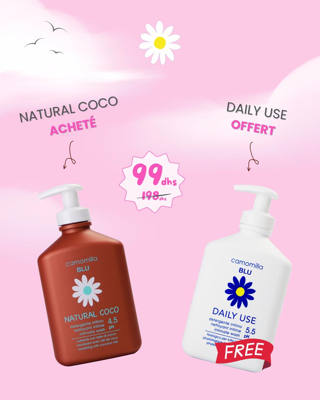 Natural Coco + Daily use offert