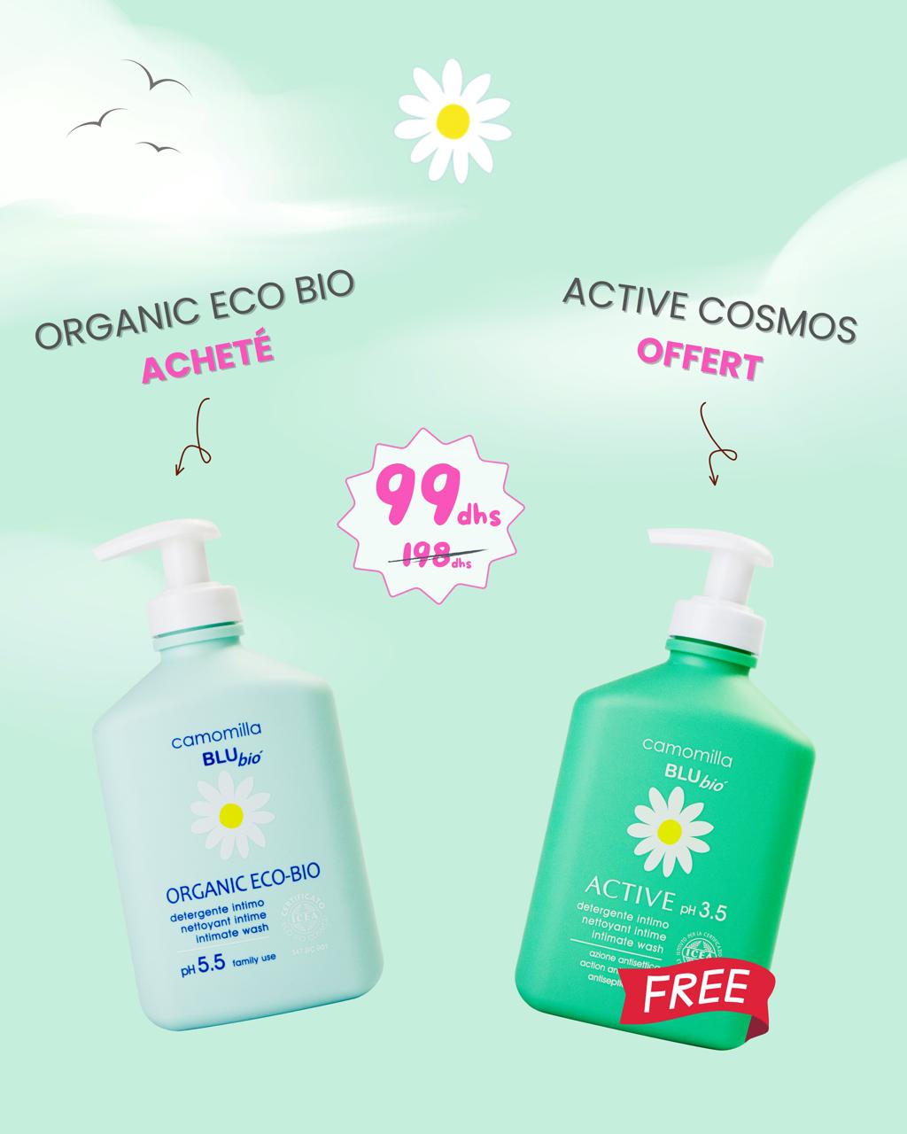 Organic eco bio + active cosmos Offert