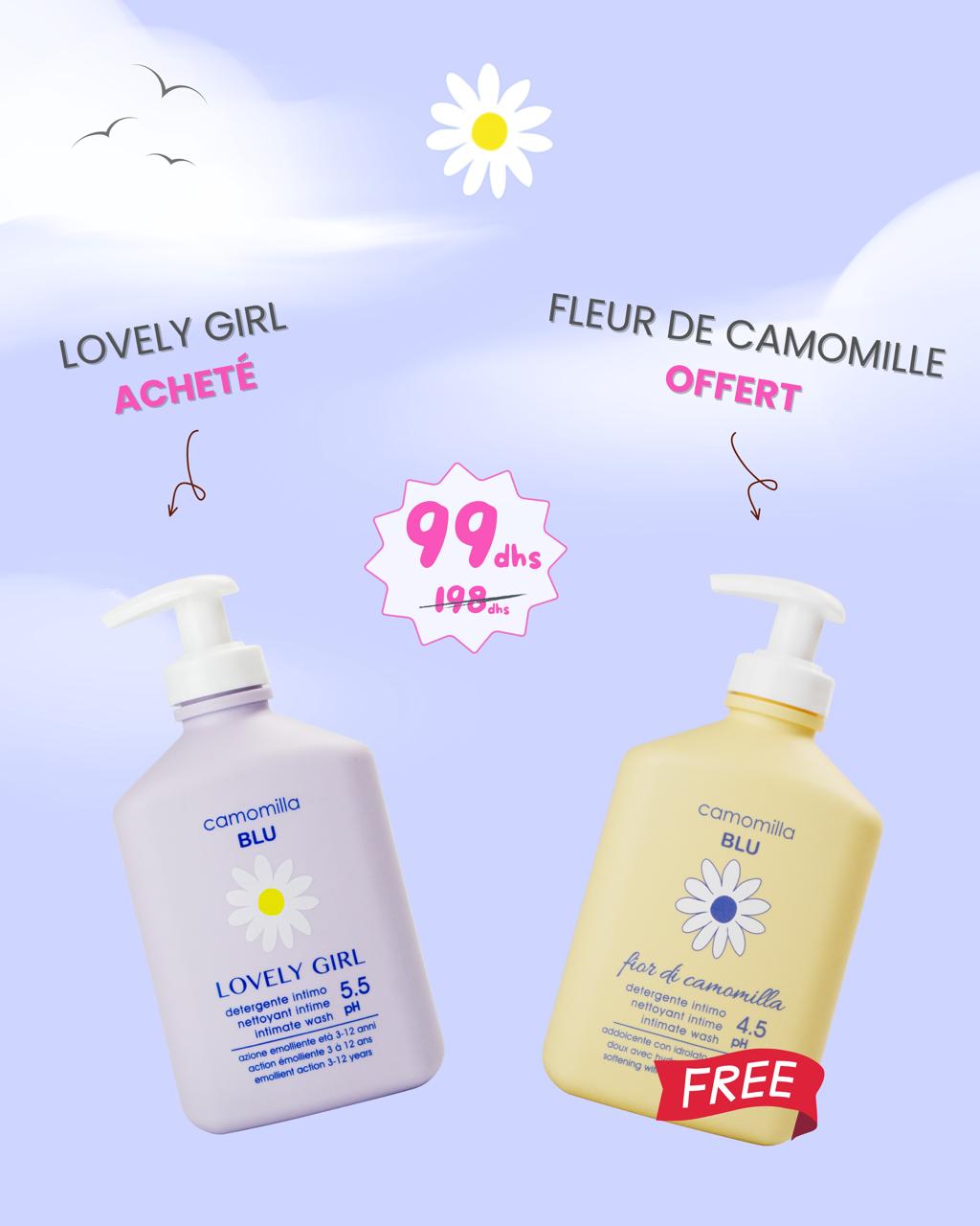 Lovely girl + Fleur Offert