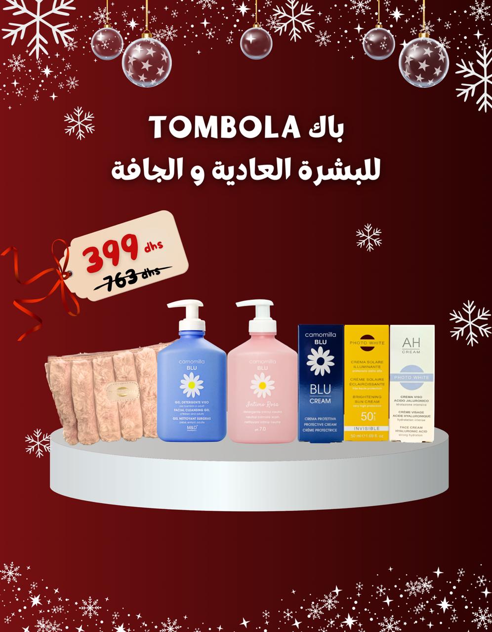 TOMBOLA Pack Peau Normale à Sèche